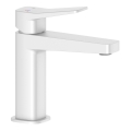 KFA Armatura 4522-815-44 - Praustuvo maišytuvas + išleidimo vožtuvas MALAGA 15,9 cm baltas