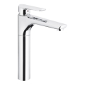 KFA Armatura 5022-712-00 - Praustuvo čiaupas + kriauklės nuotekų sistema su pertekliumi TANZANIT 28,4 cm blizgus chromas