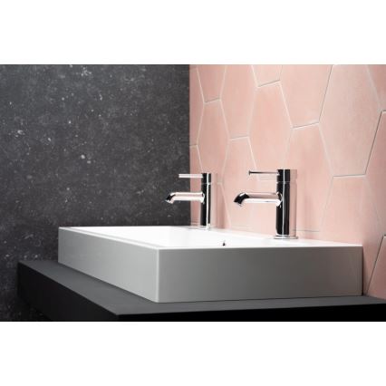 KFA Armatura 5032-815-00 - Praustuvo čiaupas + kriauklės nuotekų sistema su pertekliumi MOZA 15,2 cm blizgus chromas