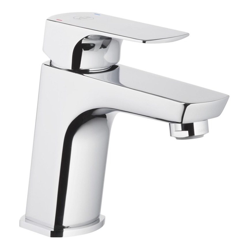 KFA Armatura 5532-815-00 - Praustuvo čiaupas + kriauklės nuotekų sistema su pertekliumi MOKAIT 13,9 cm blizgus chromas