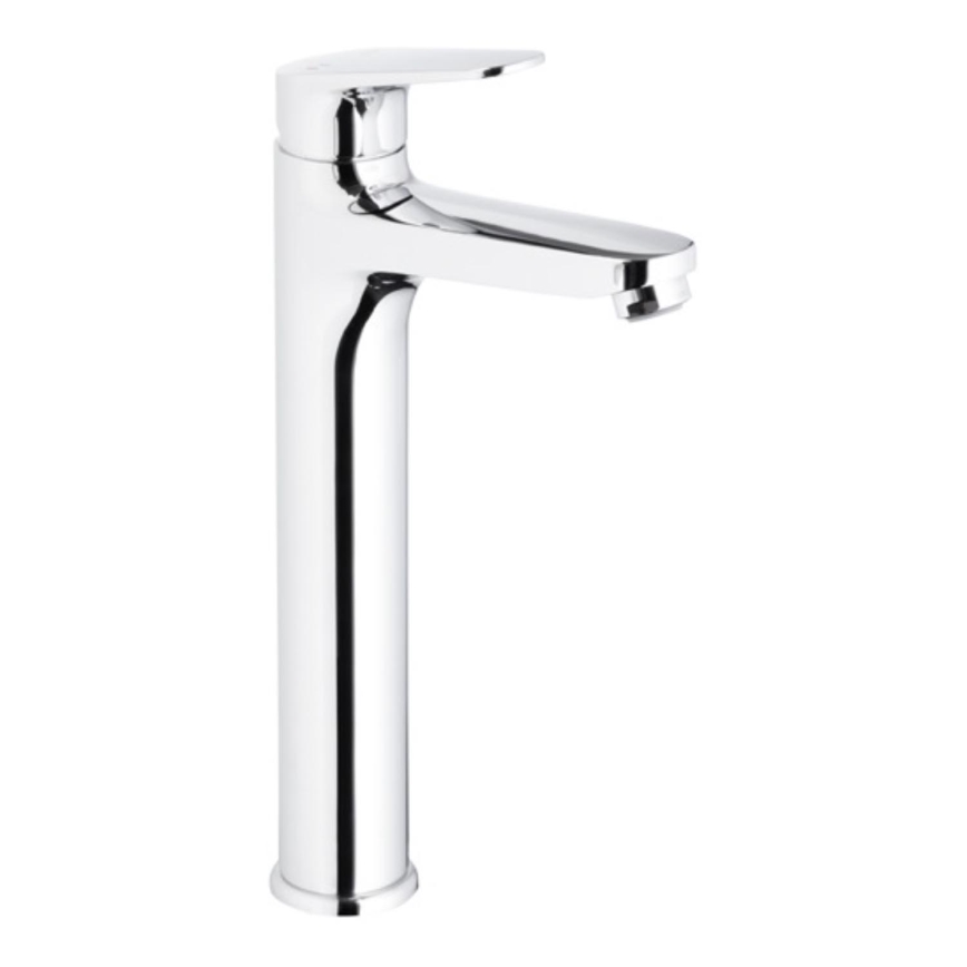 KFA Armatura 5552-712-00 - Praustuvo čiaupas + kriauklės nuotekų sistema su pertekliumi OTAVA 30,2 cm blizgus chromas