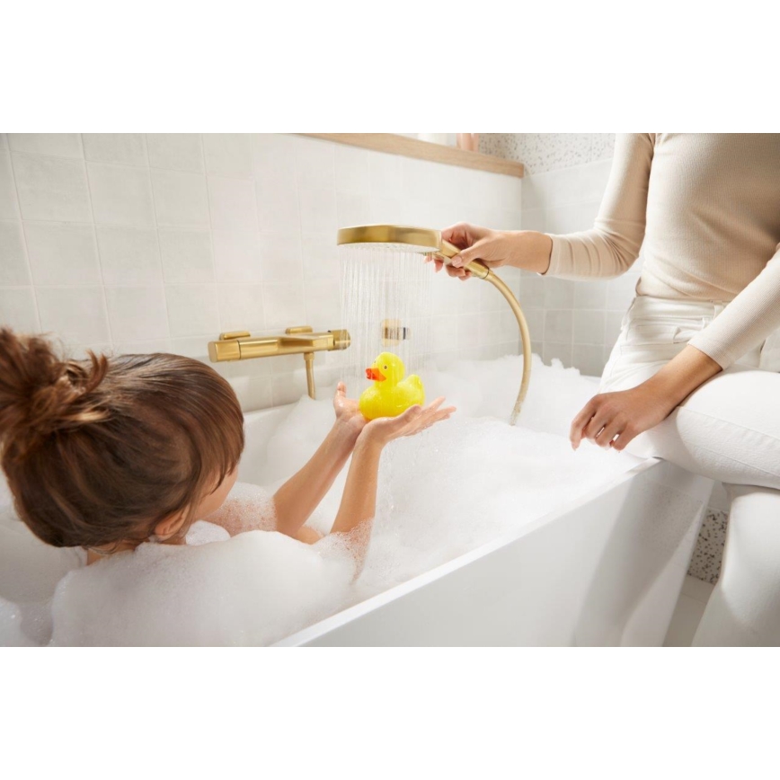 KFA Armatura 5754-010-31 - Termostatinis vonios maišytuvas MALAGA šlifuoto aukso