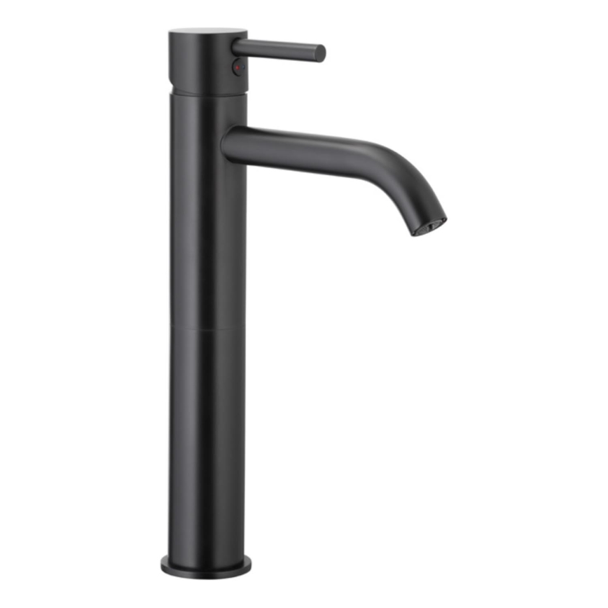 KFA Armatura 5822-612-81 - Praustuvo čiaupas NEDA 29,5 cm žalvaris/matinė juoda