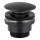 KFA Armatura 660-310-81 - Kriauklės atliekų surinkėjas CLICK-CLACK diametras 6,6 cm žalvaris/matinė juoda