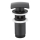 KFA Armatura 660-454-81 - Kriauklė kriauklės nuotekų sistema su pertekliumi CLICK-CLACK 7x7 cm žalvaris/matinė juoda