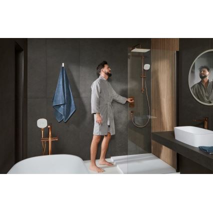 KFA Armatura 841-352-34 - dušo rinkinys MALAGA, rožinio aukso