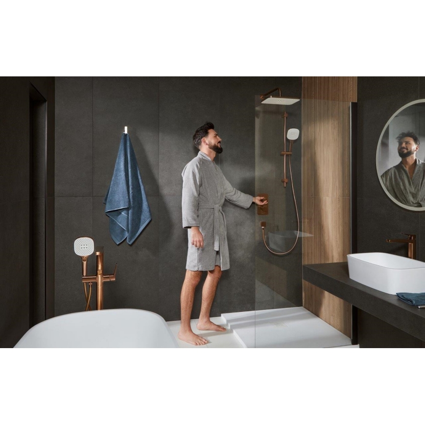 KFA Armatura 841-352-34 - dušo rinkinys MALAGA, rožinio aukso