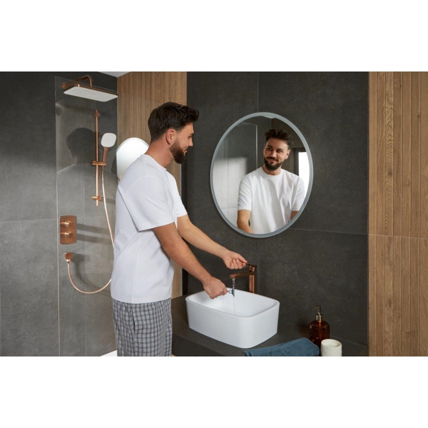 KFA Armatura 841-352-34 - dušo rinkinys MALAGA, rožinio aukso