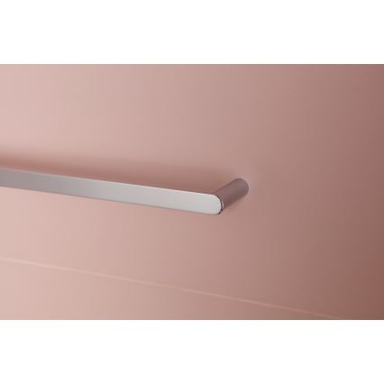 KFA Armatura 864-025-00 - Sieninė rankšluosčių kabykla 24 cm blizgus chromas