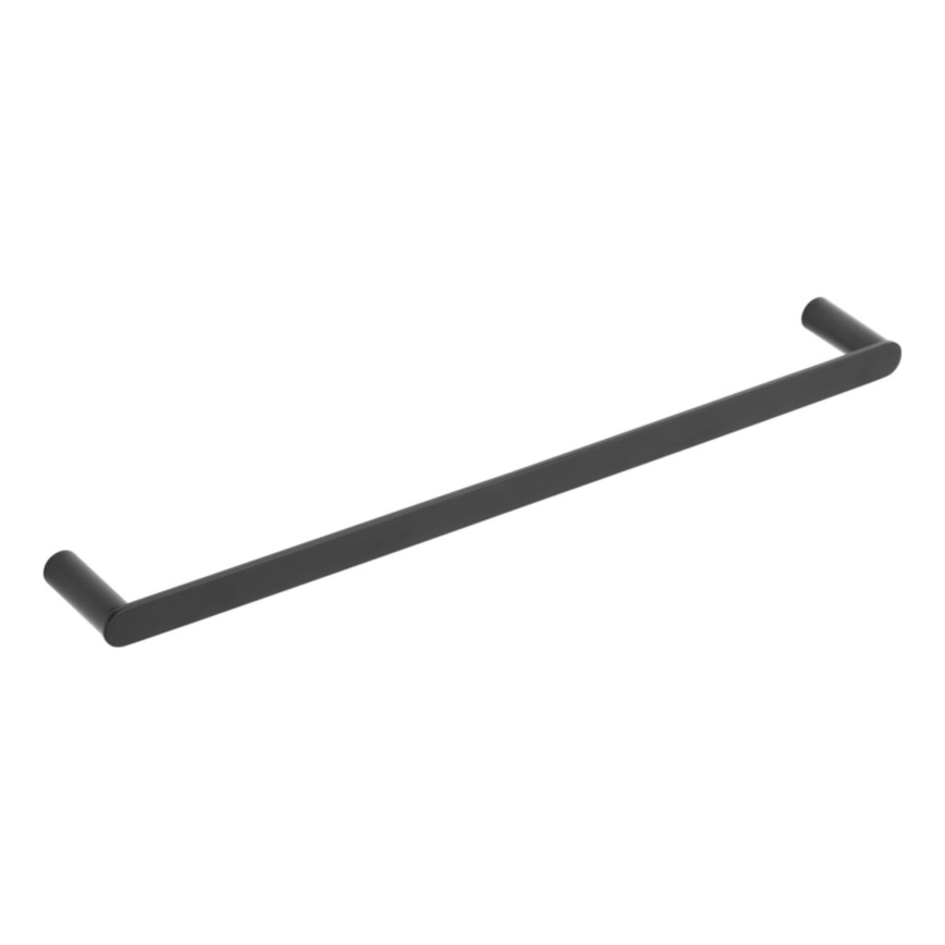 KFA Armatura 864-026-81 - Sieninė rankšluosčių kabykla 47 cm nerūdijantis/matinė juoda