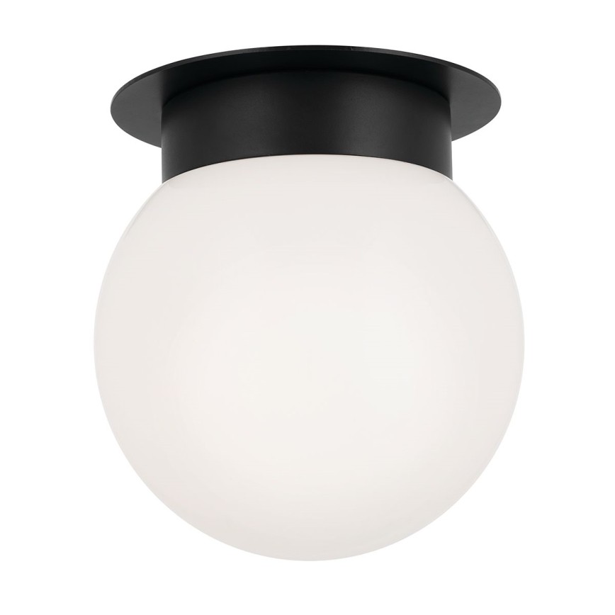 Kichler - Lubinis šviestuvas ALBERS 1xE27/40W/230V skersmuo 20,3 cm juodas