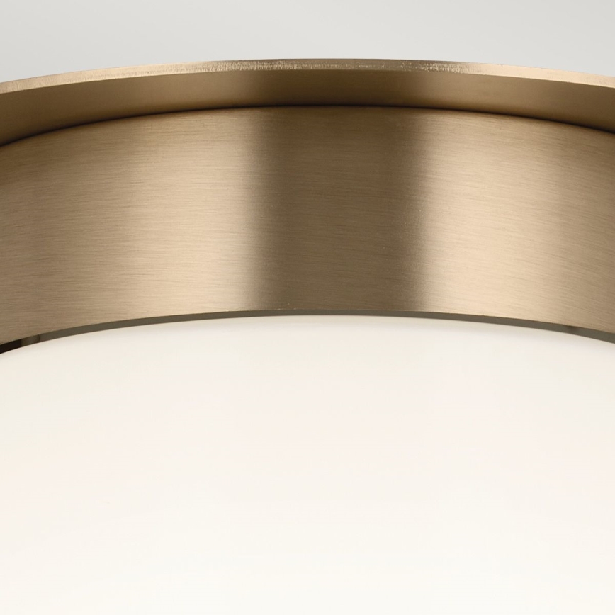 Kichler - Lubinis šviestuvas ALBERS 1xE27/40W/230V skersmuo 21,6 cm bronzinis