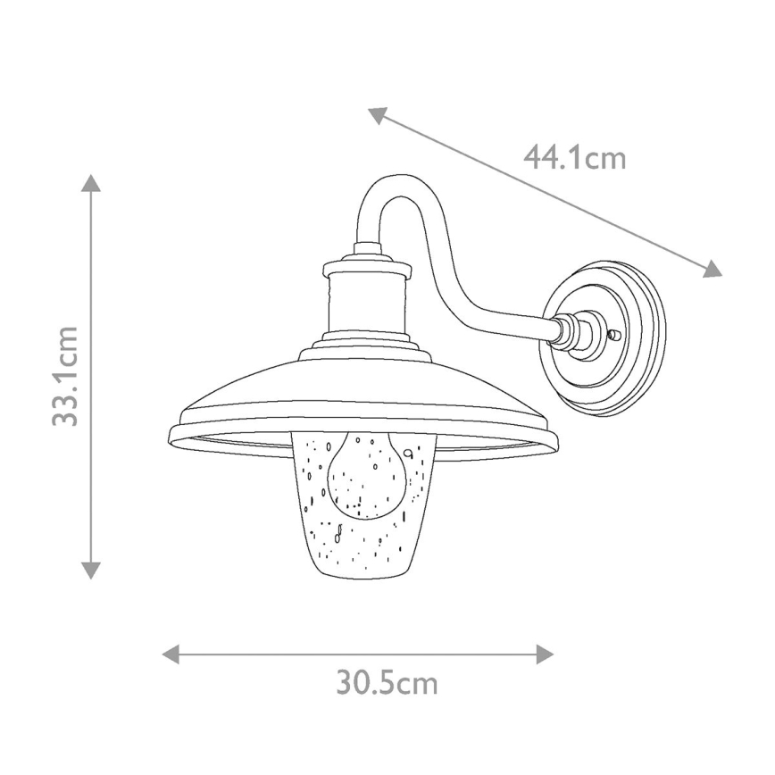 Kichler - Lauko šviestuvas ALLENBURY 1xE27/40W/230V IP44