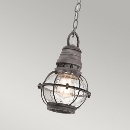 Kichler - Lauko sietynas, kabinamas ant grandinės BRIDGE POINT 1xE27/60W/230V IP44