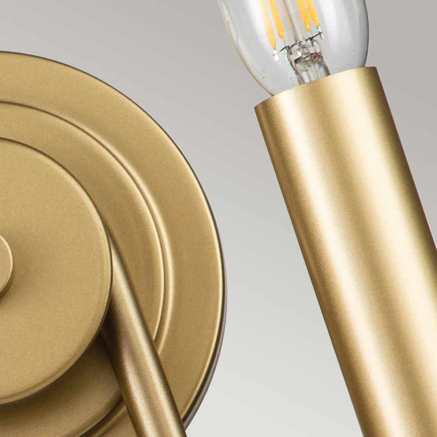 Kichler - sieninis šviestuvas CAPITOL HILL 2xE14/40W/230V auksinis