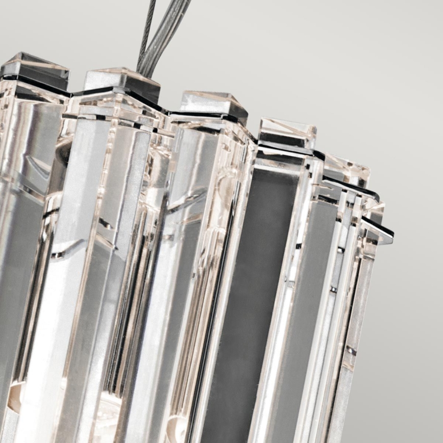 Kichler - LED Vonios pakabinamas sietynas CRYSTAL SKYE 2xG9/3W/230V IP44