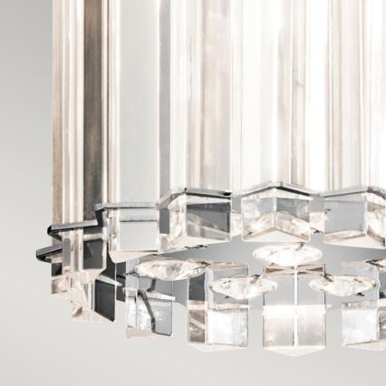 Kichler - LED Vonios pakabinamas sietynas CRYSTAL SKYE 2xG9/3W/230V IP44