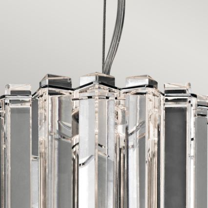Kichler - LED Vonios pakabinamas sietynas CRYSTAL SKYE 2xG9/3W/230V IP44