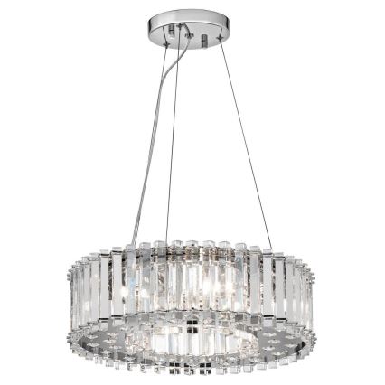 Kichler - LED Vonios pakabinamas sietynas CRYSTAL SKYE 6xG9/3W/230V IP44
