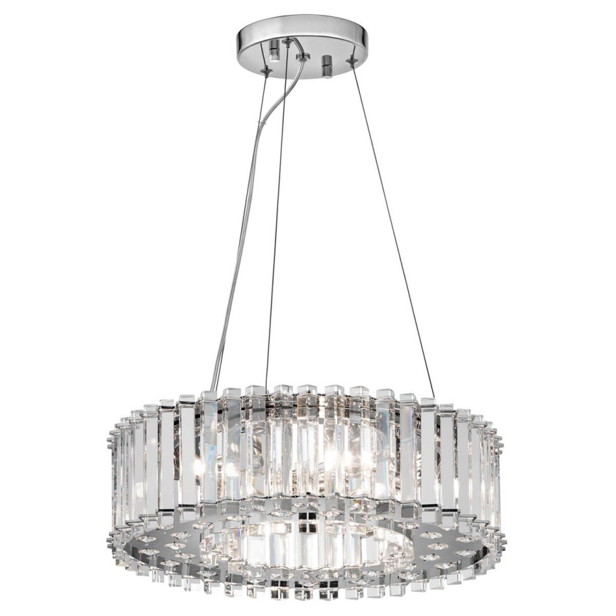 Kichler - LED Vonios pakabinamas sietynas CRYSTAL SKYE 6xG9/3W/230V IP44