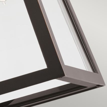 Kichler - Lauko sieninis šviestuvas DELISON 1xE27/60W/230V IP44