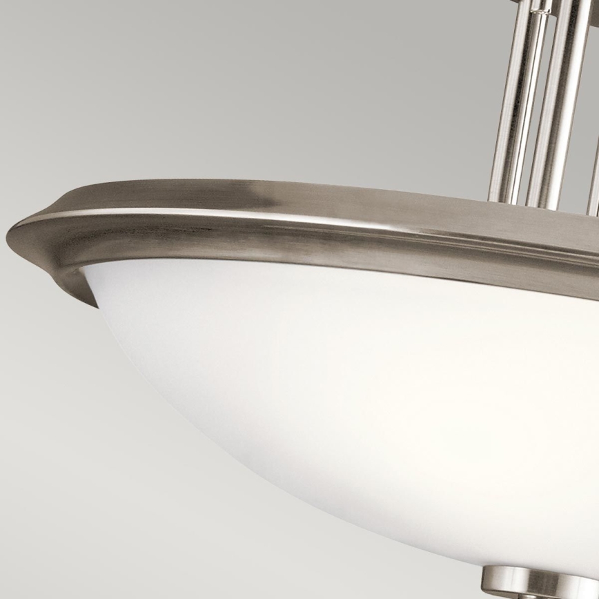 Kichler - Tvirtinamas sietynas DREYFUS 3xE27/60W/230V matinis chromas