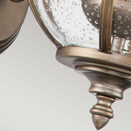 Kichler - Lauko sieninis šviestuvas HALLERON 2xE14/40W/230V IP44