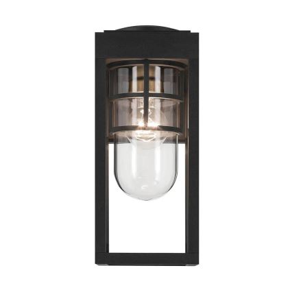 Kichler - Lauko sieninis šviestuvas HONE 1xE27/60W/230V IP44 juoda