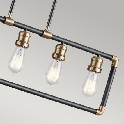 Kichler - Sietynas ant stulpo IMAHN 5xE27/60W/230V