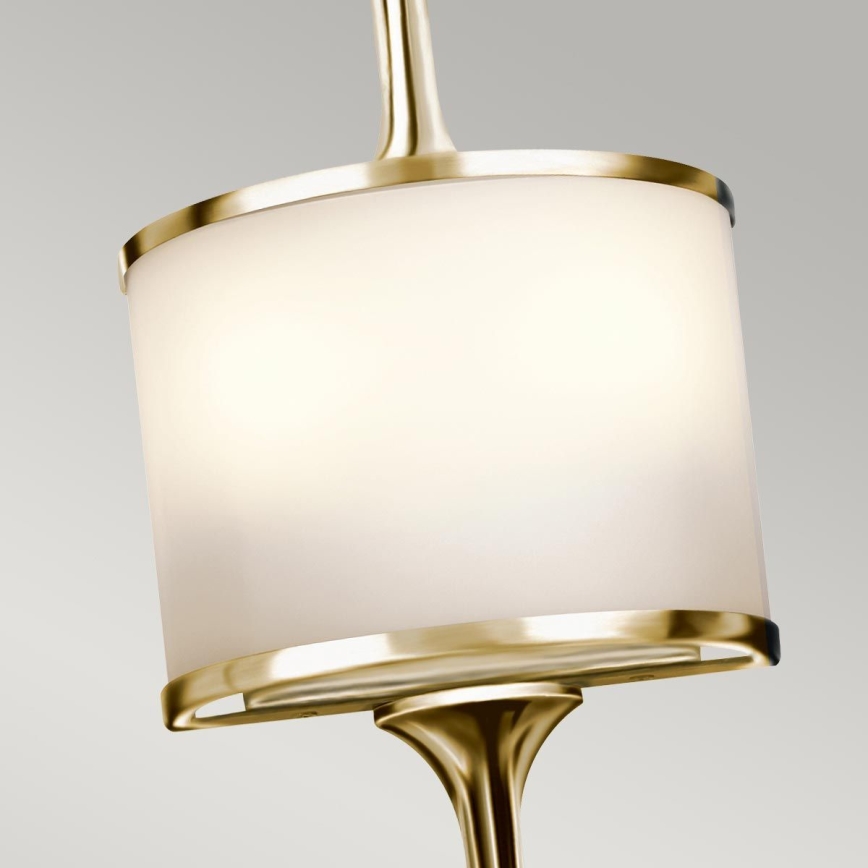 Kichler - LED Sieninis vonios šviestuvas MONA 2xG9/3W/230V IP44 auksas