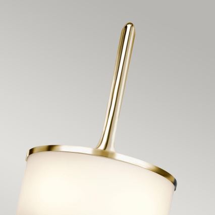 Kichler - LED Sieninis vonios šviestuvas MONA 2xG9/3W/230V IP44 auksas