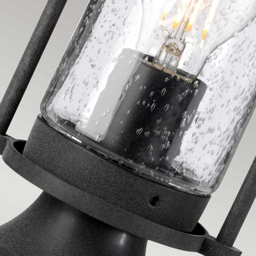 Kichler - Lauko šviestuvas RIVERWOOD 1xE27/60W/230V IP44 juoda