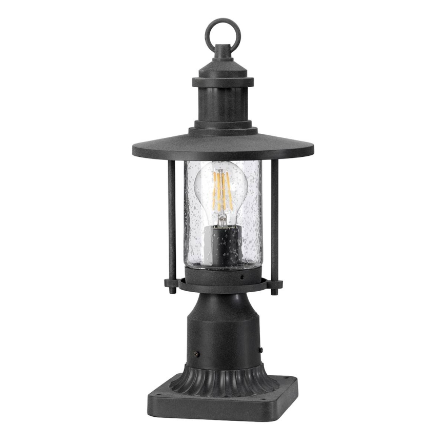 Kichler - Lauko šviestuvas RIVERWOOD 1xE27/60W/230V IP44 juoda