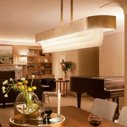 Kichler - LED liustra ant strypo SERENE LED/40W/230V auksinė