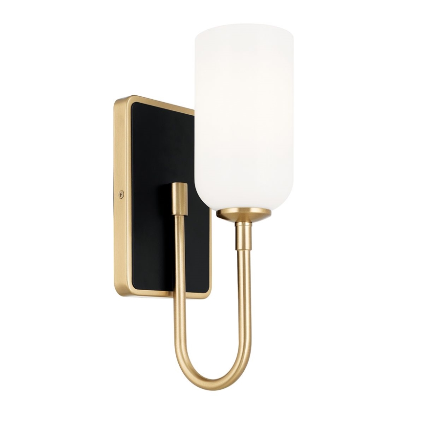 Kichler - LED vonios šviestuvas SOLIA 1xG9/3W/230V IP44 auksinis
