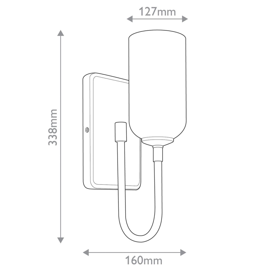 Kichler - LED vonios šviestuvas SOLIA 1xG9/3W/230V IP44 auksinis