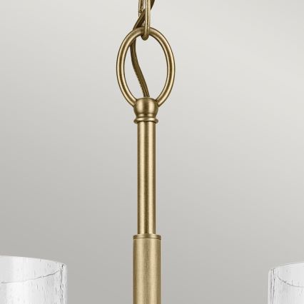 Kichler - Sietynas, kabinamas ant grandinės WINSLOW 5xE27/60W/230V diametras 50,2 cm žalvaris