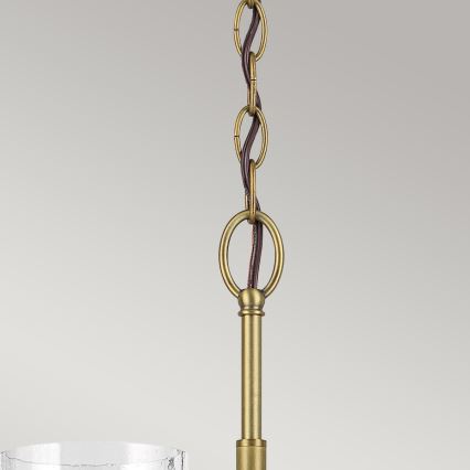 Kichler - Sietynas, kabinamas ant grandinės WINSLOW 6xE27/60W/230V diametras 66 cm žalvaris