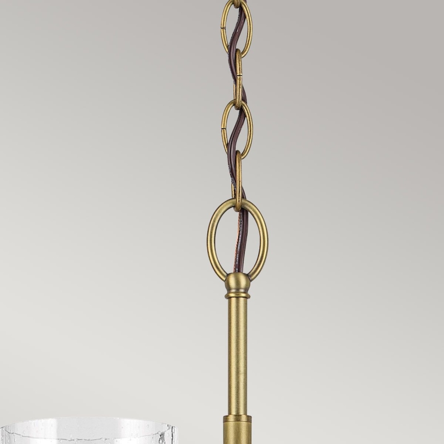 Kichler - Sietynas, kabinamas ant grandinės WINSLOW 6xE27/60W/230V diametras 66 cm žalvaris