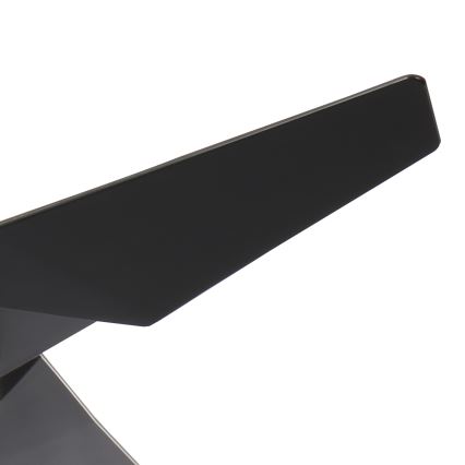 Kichler - LED reguliuojamas lubų ventiliatorius JADE LED/18W/230V juodas + nuotolinio valdymo pultas