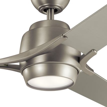 Kichler - LED reguliuojamas lubų ventiliatorius ZEUS LED/10W/230V + nuotolinio valdymo pultas