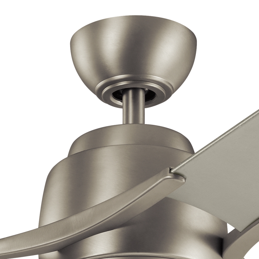 Kichler - LED reguliuojamas lubų ventiliatorius ZEUS LED/10W/230V + nuotolinio valdymo pultas