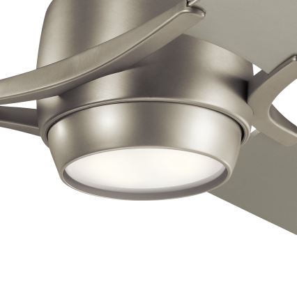Kichler - LED reguliuojamas lubų ventiliatorius ZEUS LED/10W/230V + nuotolinio valdymo pultas