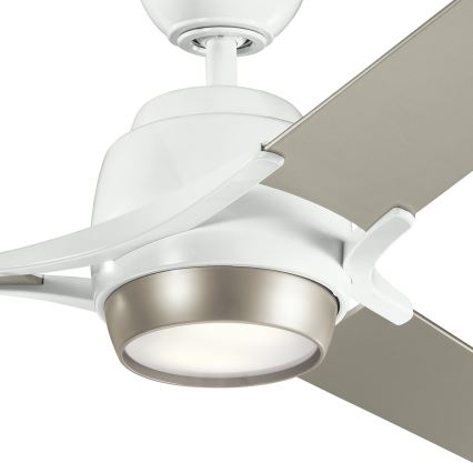 Kichler - LED Pritemdomas lubinis ventiliatorius ZEUS LED/10W/230V + nuotolinio valdymo pultas