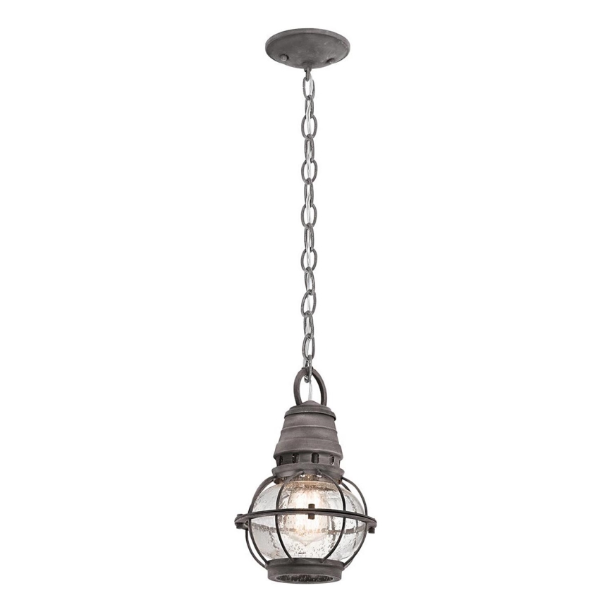 Kichler - Lauko sietynas, kabinamas ant grandinės BRIDGE POINT 1xE27/60W/230V IP44