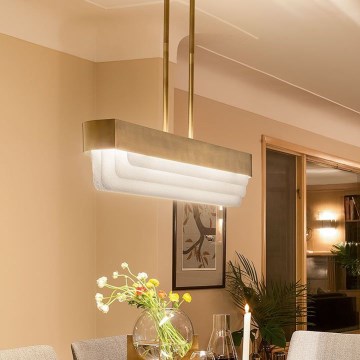 Kichler - LED liustra ant strypo SERENE LED/40W/230V auksinė