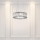 Kichler - LED Vonios pakabinamas sietynas CRYSTAL SKYE 6xG9/3W/230V IP44