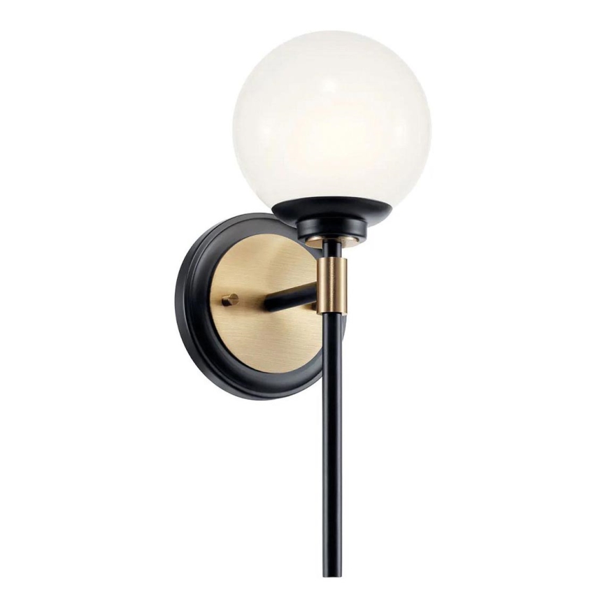 Kichler - LED vonios sieninis šviestuvas BENNO 2xG9/3W/230V auksinis IP44