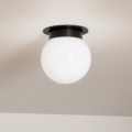 Kichler - Lubinis šviestuvas ALBERS 1xE27/40W/230V skersmuo 20,3 cm juodas