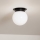 Kichler - Lubinis šviestuvas ALBERS 1xE27/40W/230V skersmuo 20,3 cm juodas